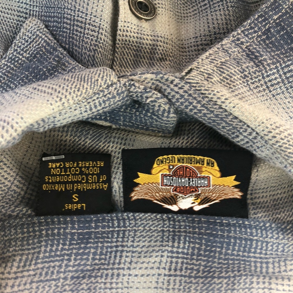 Harley Davidson Button Down - image 5